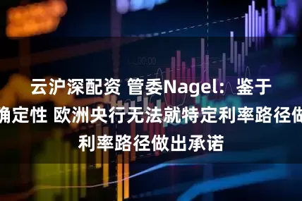 云沪深配资 管委Nagel：鉴于高度不确定性 欧洲央行无法就特定利率路径做出承诺